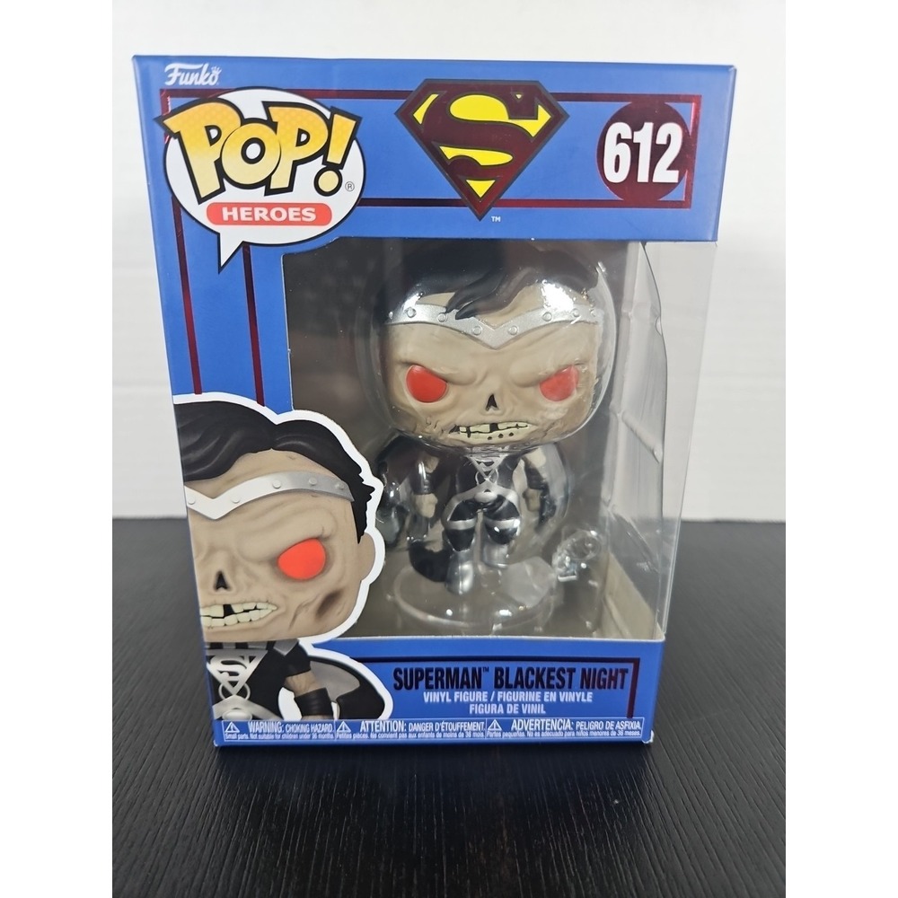Funko Pop! Vinyl: Superman (Blackest Night) DC Universe #612 Heroes Figure